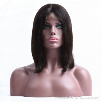 peruvian human hair wigs for black women straight hair lace frontal wigs
